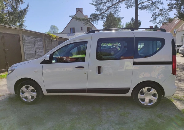 Dacia Dokker cena 36000 przebieg: 116870, rok produkcji 2016 z Elbląg małe 121